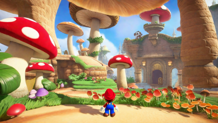 Mario Odyssey Mushroom Kingdom Moons - Mushroom Growing